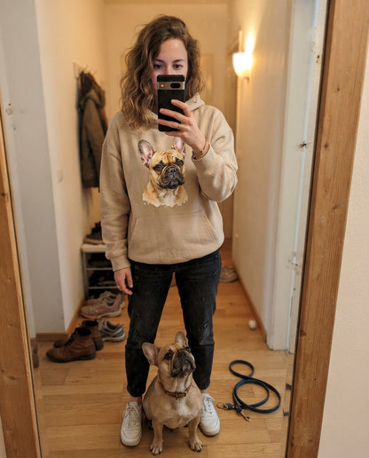 Personalisierter Hunde-Hoodie mit Foto