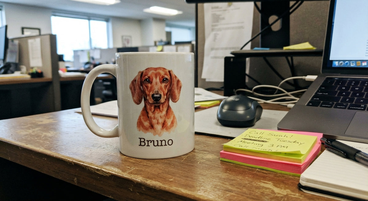 Personalisierter Hunde-Becher mit Foto