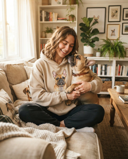 Personalisierter Hunde-Hoodie mit Foto
