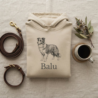 Personalisierter Hunde-Hoodie mit Foto