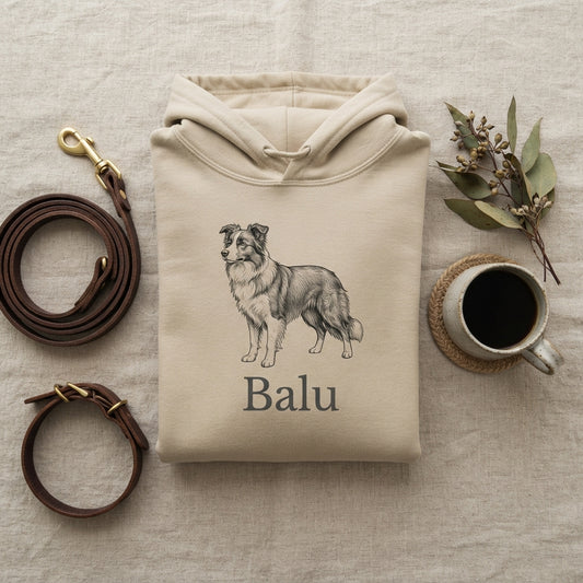 Personalisierter Hunde-Hoodie mit Foto