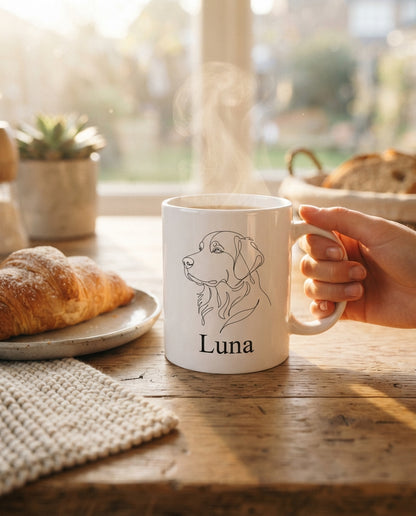Personalisierter Hunde-Becher mit Foto