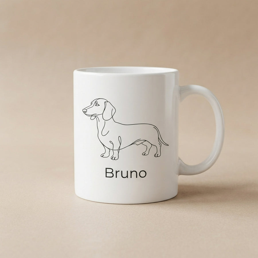 Personalisierter Hunde-Becher mit Foto